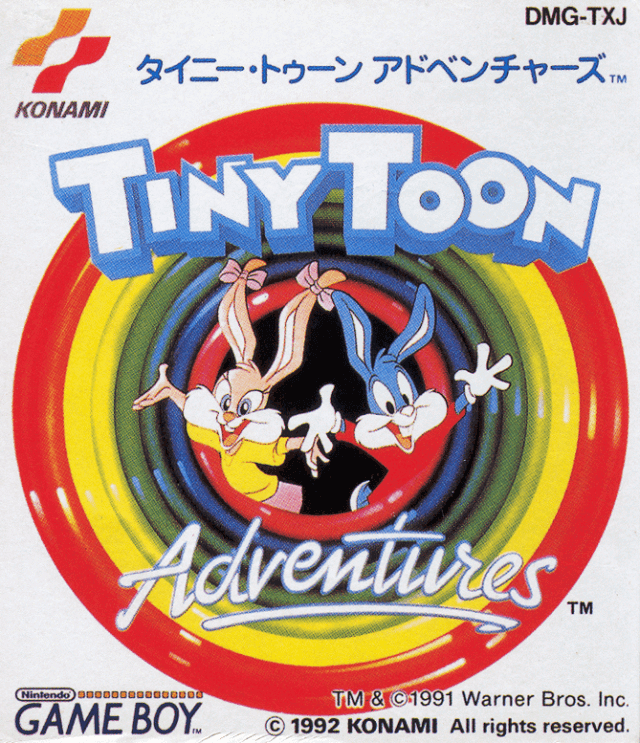 Tiny Toon Adventures 3 box art for GameBoy